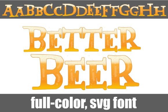 Better Beer: A Golden Typeface for Bold Branding