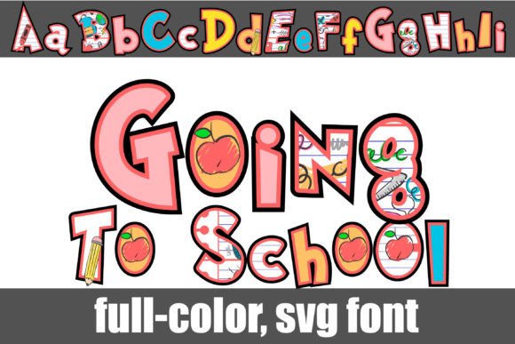 Bring a Playful Vibe to Your Projects with Going to School