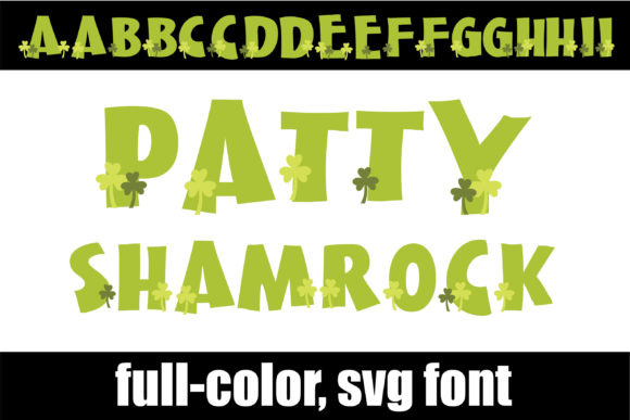 Bring Irish Charm to Your Projects with the Patty Shamrock Font