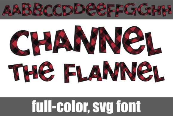 Channel the Flannel: Bold Typography for Authentic Brands