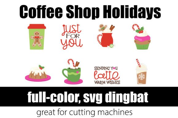 Coffee Shop Holidays: A Whimsical Font for Festive Creations