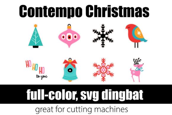 Contempo Christmas: Modern Holiday Charm for Creative Projects