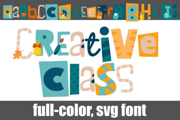 Creative Class: A Playful Font for Modern Brands