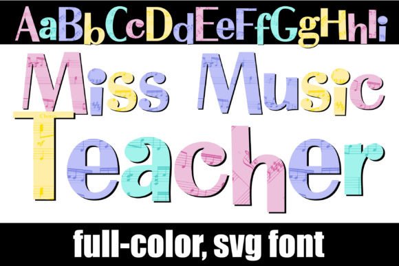 Harmonize Your Designs with Miss Music Teacher