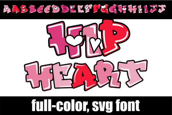Hip Heart: Injecting Colorful Graffiti Energy Into Your Designs