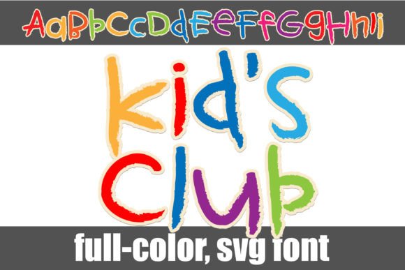 Infuse Playful Energy with the Kids Club Font
