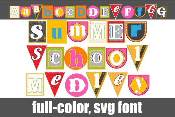 Inject Playful Color into Your Projects with Summer School Medley