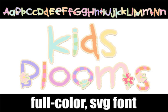 Kid's Bloom: A Playful Font with a Professional Secret