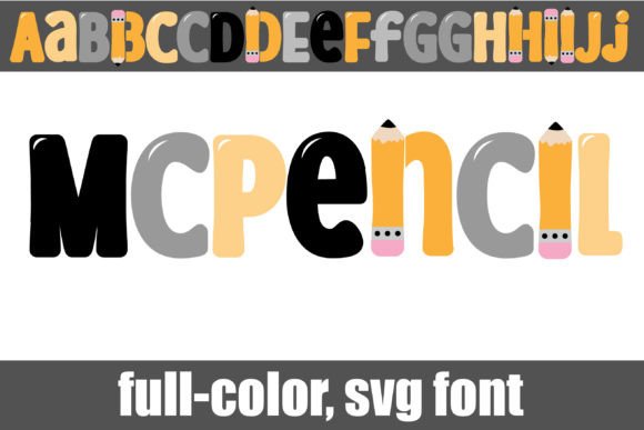Mcpencil: The Colorful Font That Feels Like a Handwritten Note