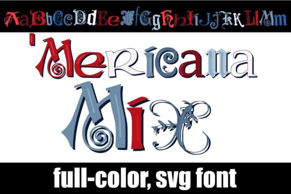 Mericana Mix: A Colorful Typeface for Bold Branding