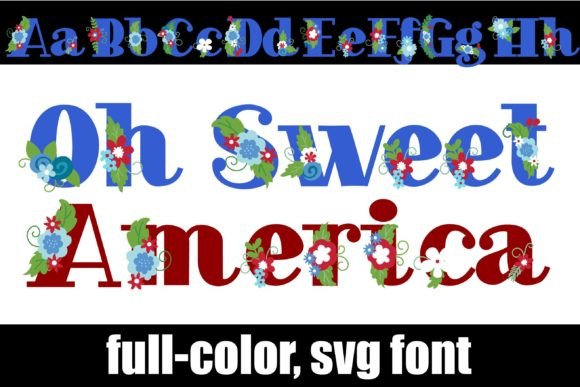 Oh Sweet America: A Patriotic Serif for Bold, Colorful Branding