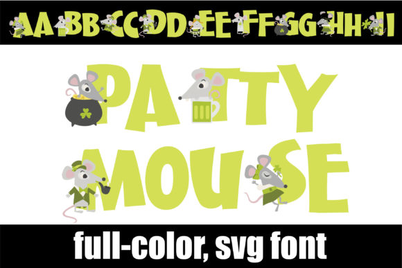 Patty Mouse: A Playful Twist on Modern Typography