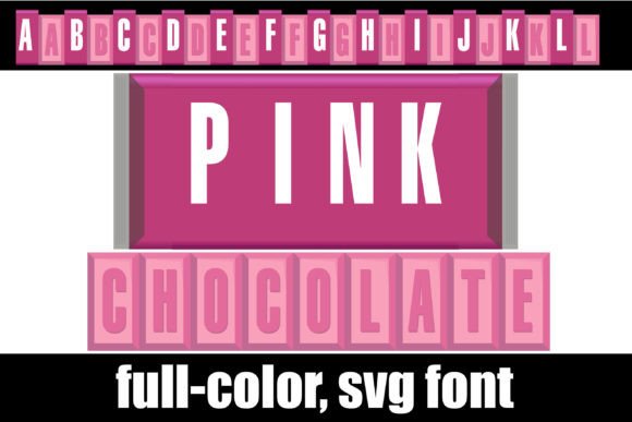 Pink Chocolate: A Font That Tastes Like Sweet Design
