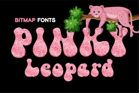 Pinky Leopard: The Bold Color Font for Standout Designs