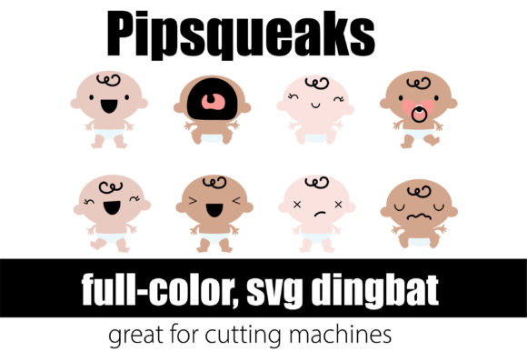 Pipsqueaks: The Playful Color Font for Lively Projects
