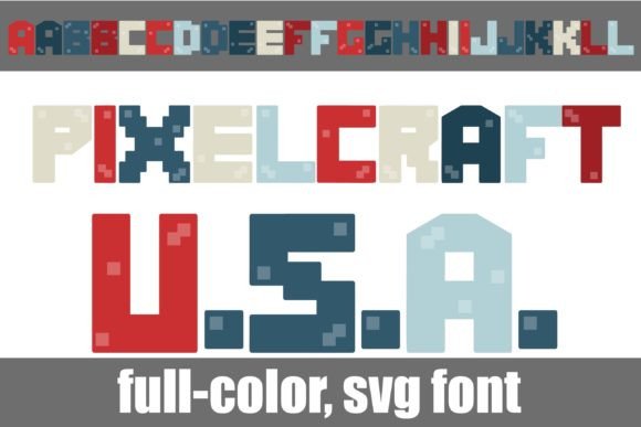 Pixelcraft Usa: A Vibrant Serif for Bold Branding