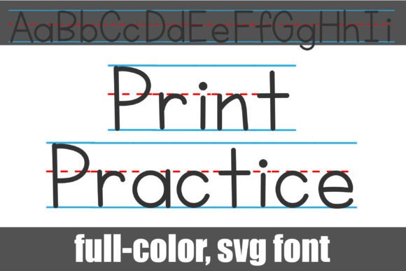Print Practice: A Font That Brings Traditional Charm to Modern Design