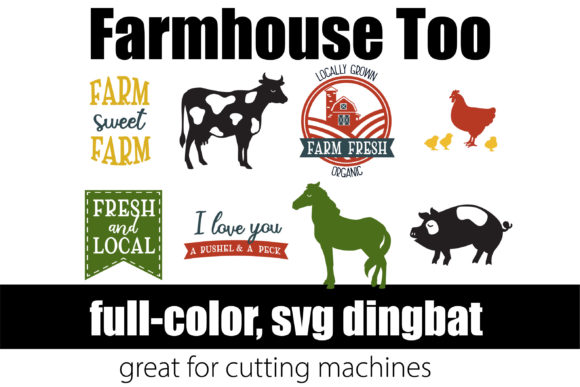 Unlock Rustic Charm with the Farmhouse Too Color Font